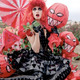 Illustration for article titled Tim Burton Plays Dress Up in Harpers Fashion Spread